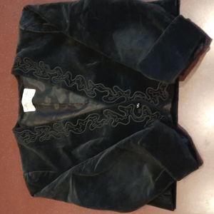 Vintage velvet jacket size 12